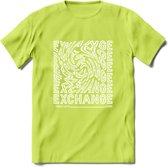 Exchange - Crypto T-Shirt Kleding Cadeau | Dames / Heren / Unisex | Bitcoin / Ethereum shirt | Grappig Verjaardag kado | Tshirt Met Print | - Groen - M