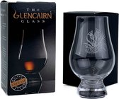 Whiskyglas Gegraveerd met Distel - Glencairn Crystal Scotland