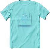 Ethereum Holo - Crypto T-Shirt Kleding Cadeau | Dames / Heren / Unisex | Bitcoin / Ethereum shirt | Grappig Verjaardag kado | BTC Tshirt Met Print | - Licht Blauw - L