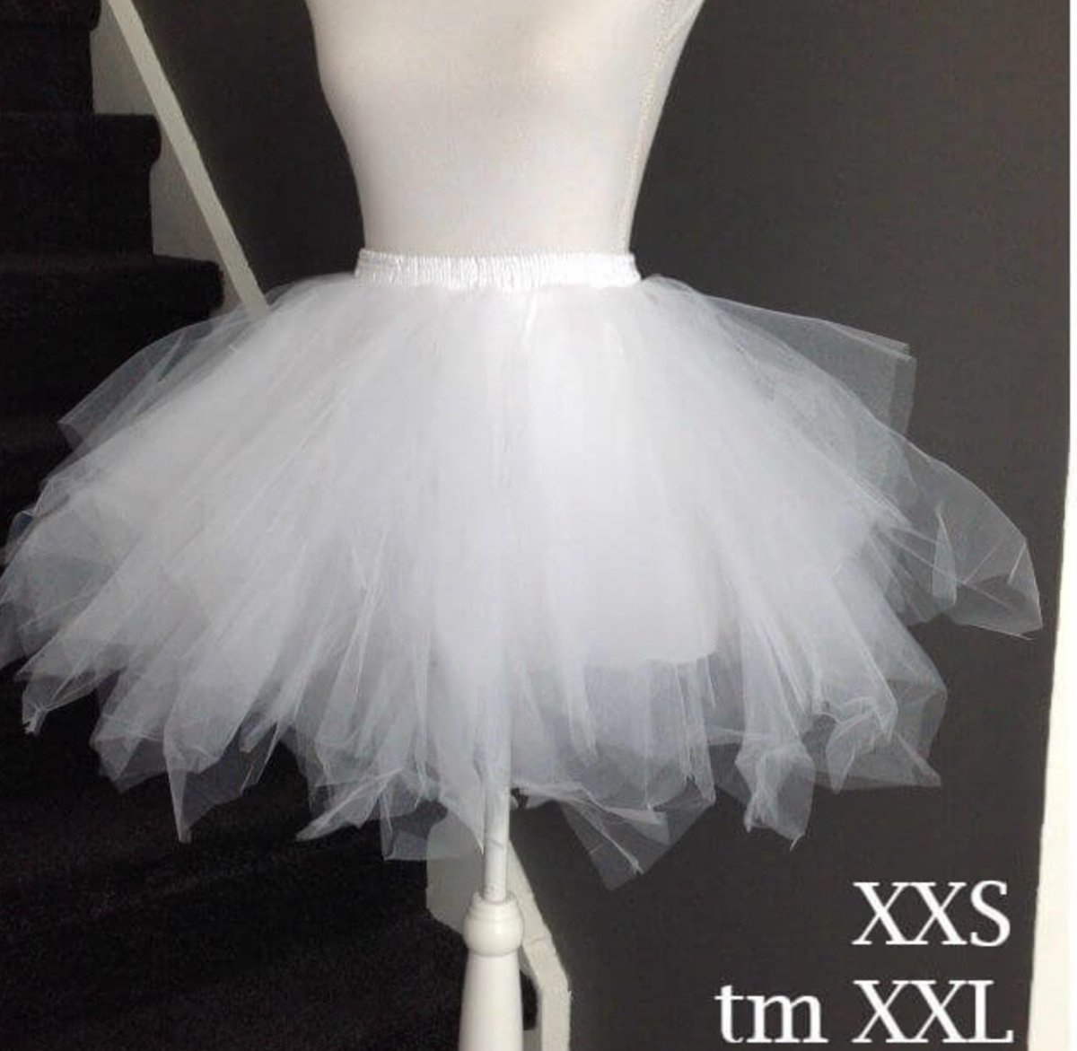 Super Tutu - wit maat M