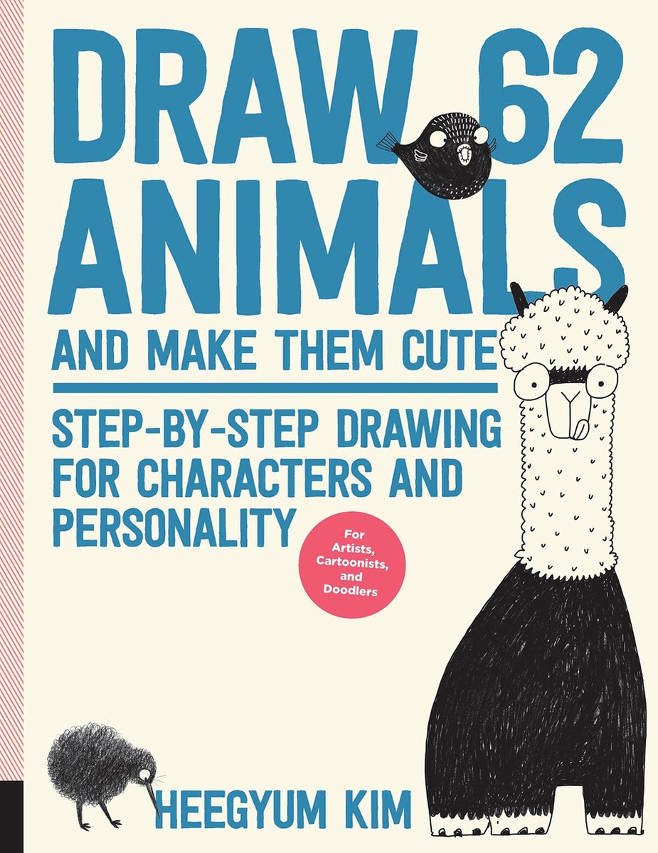Draw 62 Animals and Make Them Cute - Heegyum Kim