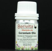 Geranium Olie 100% 50ml - Etherische Geraniumolie van Rozengeranium bloemen - Pelargonium
