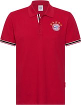 Rode polo FC Bayern Munchen logo 5 sterren maat Medium