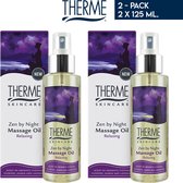 Therme Massage Oil Zen by Night- Massage Olie - Voordeelpak - 2 x 125 ml
