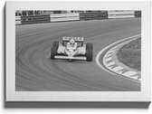 Walljar - Formule 1 Renault '81 - Muurdecoratie - Canvas schilderij