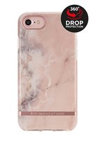 Apple iPhone 7 Hoesje - Richmond & Finch - Freedom Serie - Hard Kunststof Backcover - Pink Marble/Rose Gold - Hoesje Geschikt Voor Apple iPhone 7