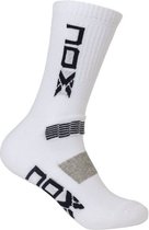 Padel sokken NOX - Wit Zwart - one size 39-45