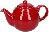 London Pottery Theepot Globe 500 Ml Keramiek Rood