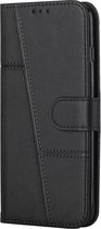 Samsung Galaxy S22 Hoesje Wallet Book Case Kunstleer Zwart