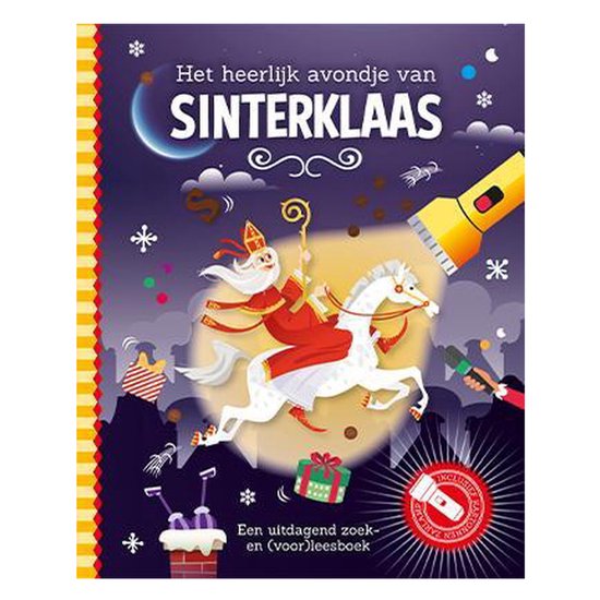 Speuren/zaklamp - Het heerlijk avondje van Sinterklaas