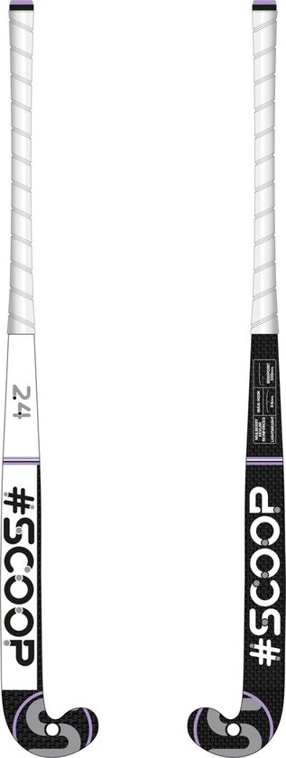 WDN Zaalhockeystick Junior Design 1 - Mid Bow - Indoor - Purple - 33 Inch -  Cadeau | bol.com