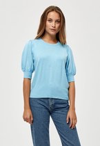 Minus Liva Knit Tee Pasific Blue Melange