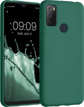 kwmobile telefoonhoesje voor Alcatel 1S (2021) - Hoesje voor smartphone - Back cover in turqoise-groen