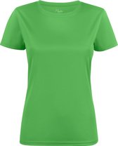 Printer T-Shirt Active Run Dames 2264026 Limoen - Maat XL