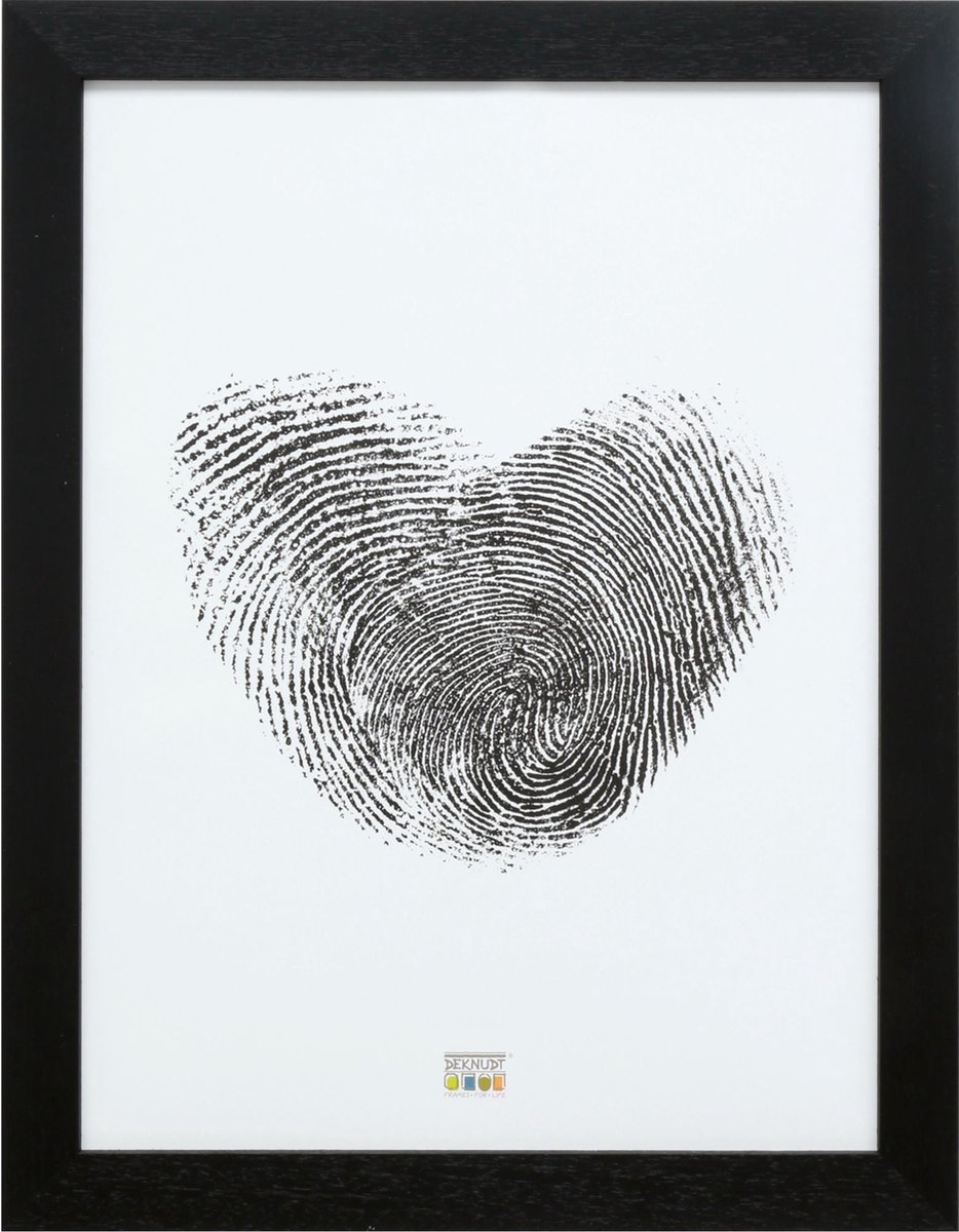 Deknudt Frames fotolijst S226K2 - zwart hout - breed - 30x45 cm