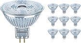 Voordeelpak 10x Osram Parathom GU5.3 MR16 3W 830 230lm | Warm Wit - Vervangt 20W.