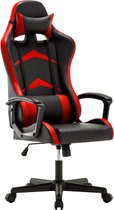 GAME HERO® Hunter K1 Gaming Stoel Ergonomisch - Comfortabele zitting - Hoge Kwaliteit - Rood