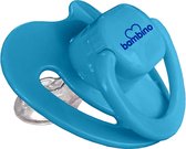 Bambino Pastel Blauw No. 1 (0-6m) Orthodontische Silicone Fopspeen T183