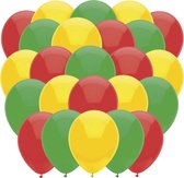 Ballonnen Rood / Geel / Groen (30ST)