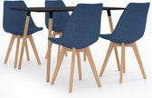 Decoways - 5-delige Eethoek blauw