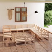 Decoways - 13-delige Loungeset massief grenenhout