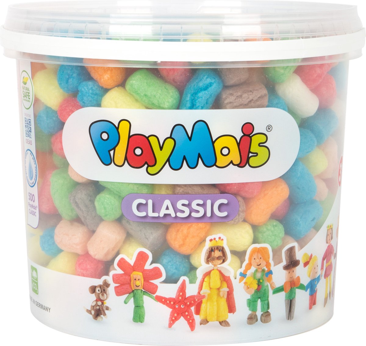 PlayMais Basic Emmer 5 Liter (> 500 Stukjes) - PlayMais