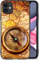 Foto hoesje Geschikt voor iPhone 11 Telefoonhoesje met Zwarte rand Kompas