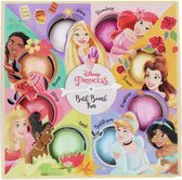 Disney Princess badbomb bruisballen - Multicolor - Kunststof - Set van 8 - 45 g - Geschenkset - Giftset - Disney - Cadeau - Cadeauset