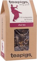 teapigs Chai Tea - 50 Tea Bags - XXL pack 6 doosjes - 300 zakjes