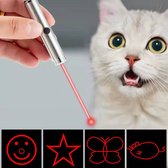 Laserpen - Kattenpen-katten speeltjes - Kat - Kattenspeelgoed-4 Verschillende Standen- Laser Pointer-Inclusief opbergdoos