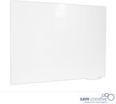 Tableau Blanc Série Slimline Magnétique 60x90 cm | Tableau blanc sans cadre | Tableau blanc sans bordure