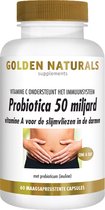 Golden Naturals Probiotica 50 miljard (60 veganistische maagsapresistente capsules)