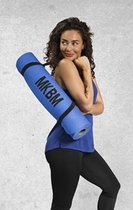 Yogamat MKBM | 180x60cm | Fitnessmat blauw