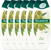 Bol.com Palmolive Olive & Milk Douchegel - 6 x 500 ml aanbieding