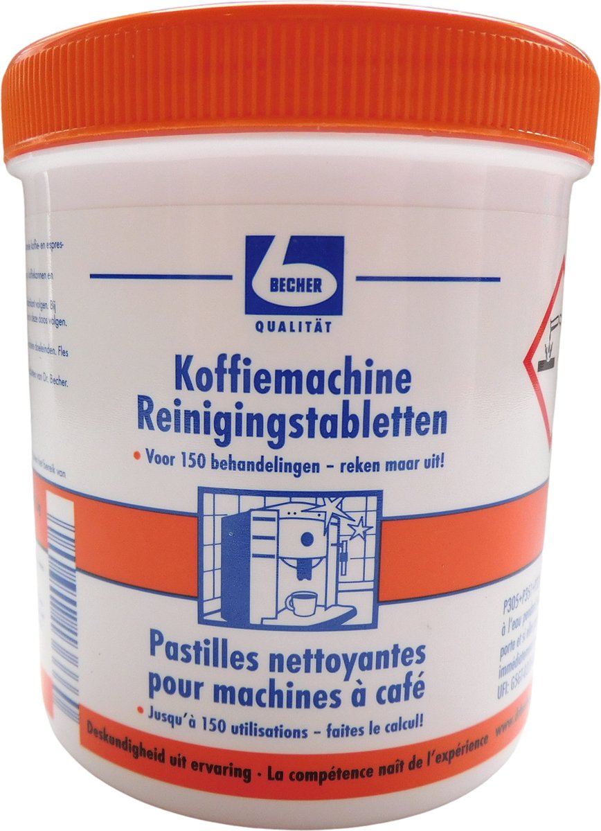 Becher Koffiemachine Reinigingstabletten - 150 stuks