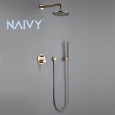 Naivy® Gouden douche (luxe) || Regendouche || Douchebadkamer