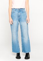 LOLALIZA Wijde 7/8 jeans - Blauw - Maat 34