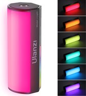 Ulanzi i-Light RGB Pocket Tube Light — 10 CM lang — 20 lichteffecten — 1/4 inch schroefgat — Magnetisch