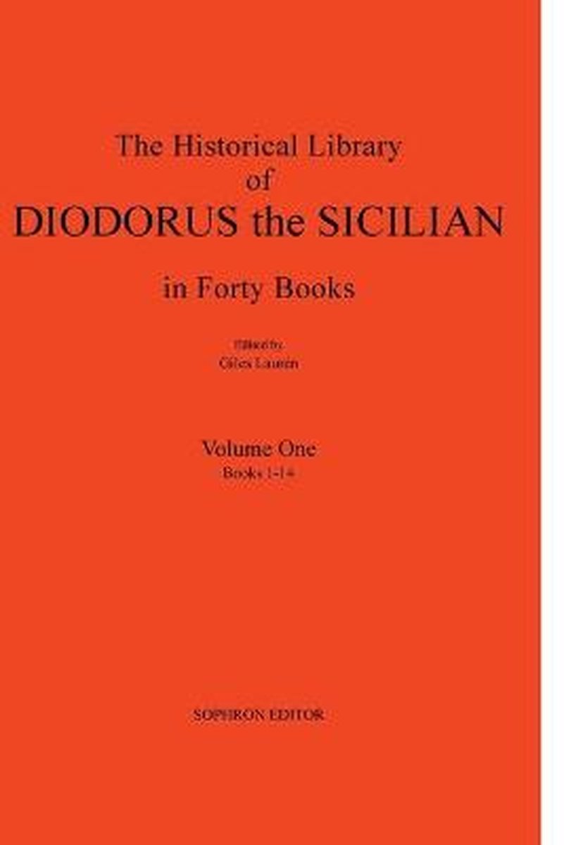 Diodorus Siculus I - Diodorus Siculus