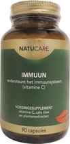 NatuCare - Immuun - Ondersteunt het immuunsysteem - Vitamine C - Voedingssupplement - 90cp
