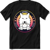 Saitama T-Shirt | Wolfpack Crypto ethereum Heren / Dames | bitcoin munt cadeau - Zwart - L