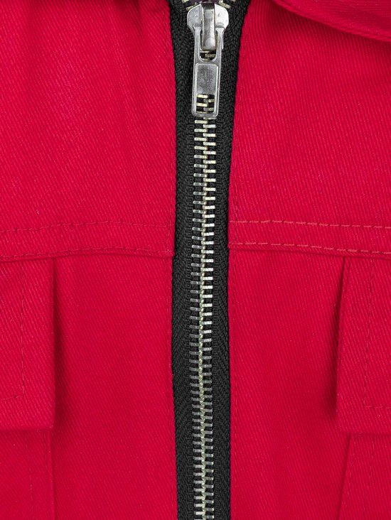 STØRVIK Combinaison enfant 100% coton Unisexe Rouge - Taille 116 - NICKY