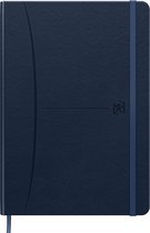 Carnet A5 Oxford Signature damier 5mm 160 pages bleu