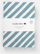 Studio Ditte Dekbedden Hoeslaken strepen - Blauw