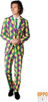 OppoSuits Harleking - Mannen Kostuum - Gekleurd - Carnaval - Maat 46