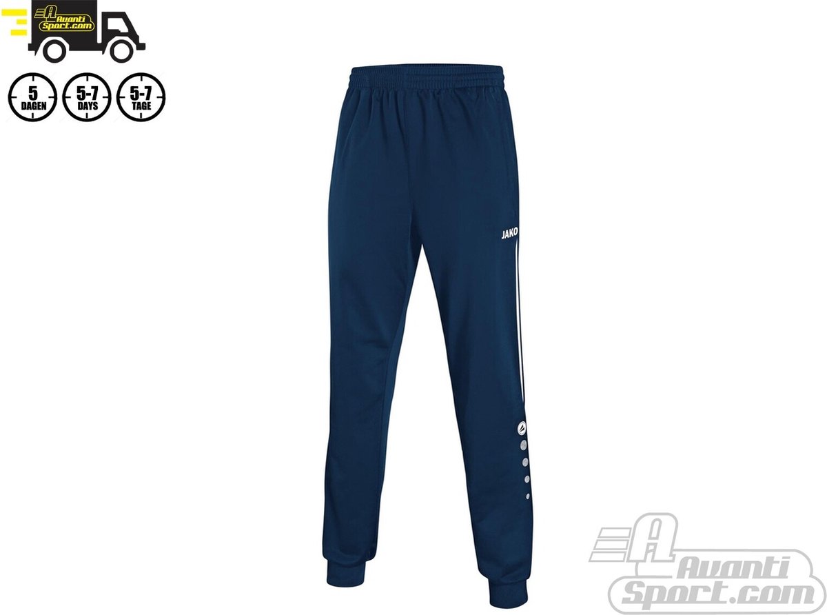 JAKO Performance - Voetbalbroek - Kinderen - Maat 128 - Blauw