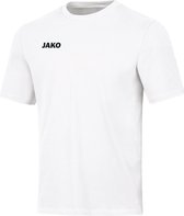 Jako - T-Shirt Base Junior - T-Shirt Base - 152 - Wit