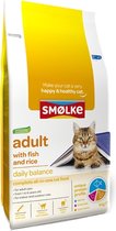 SMOLKE CAT ADULT FISH&RICE 4KG