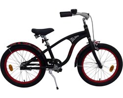 Volare Miracle Cruiser Kinderfiets - Jongens - 16 inch - Mat Zwart - Prime Collection