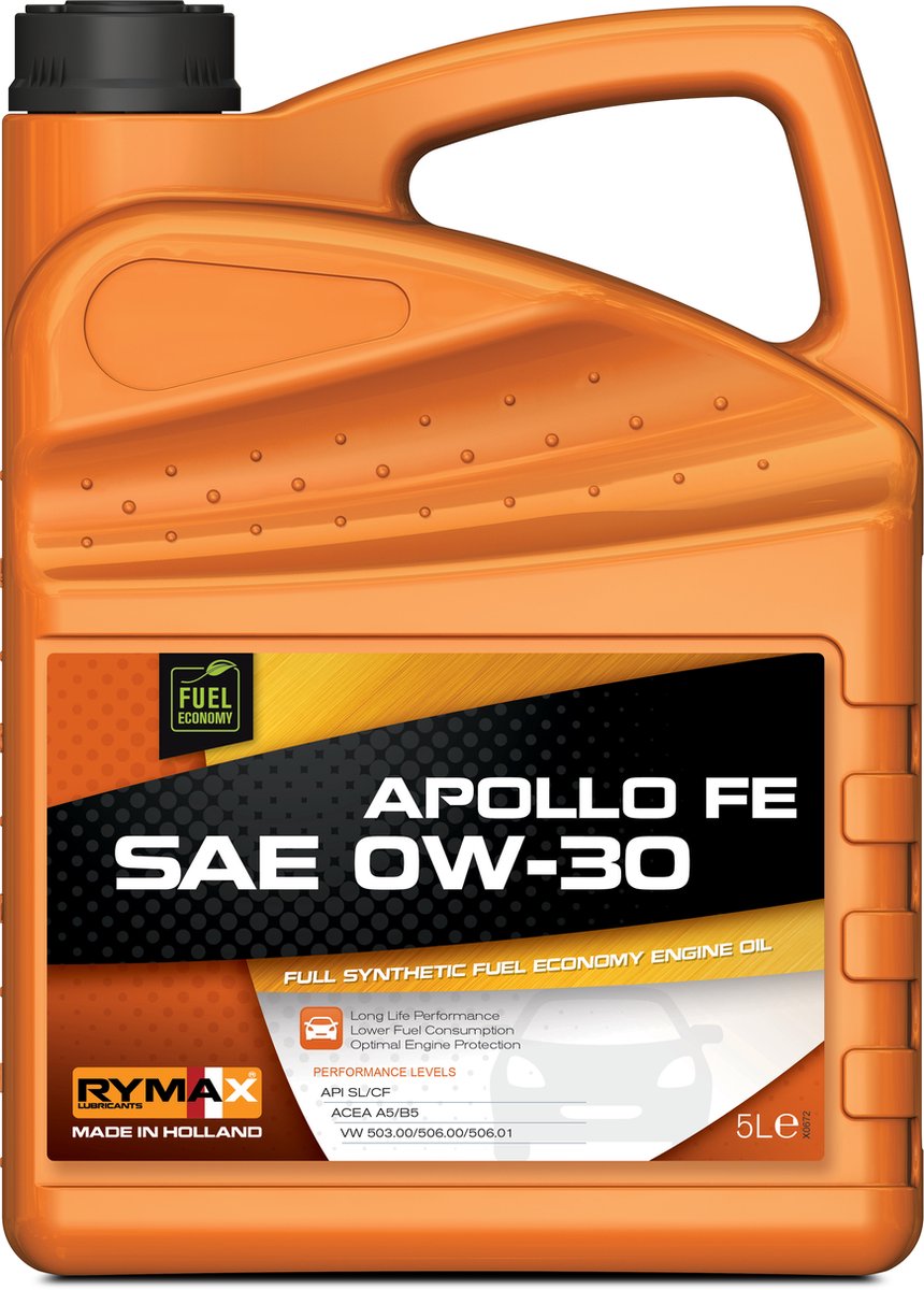 Rymax Apollo FE-RC 0W-30 Full Synthetic 5 Liter